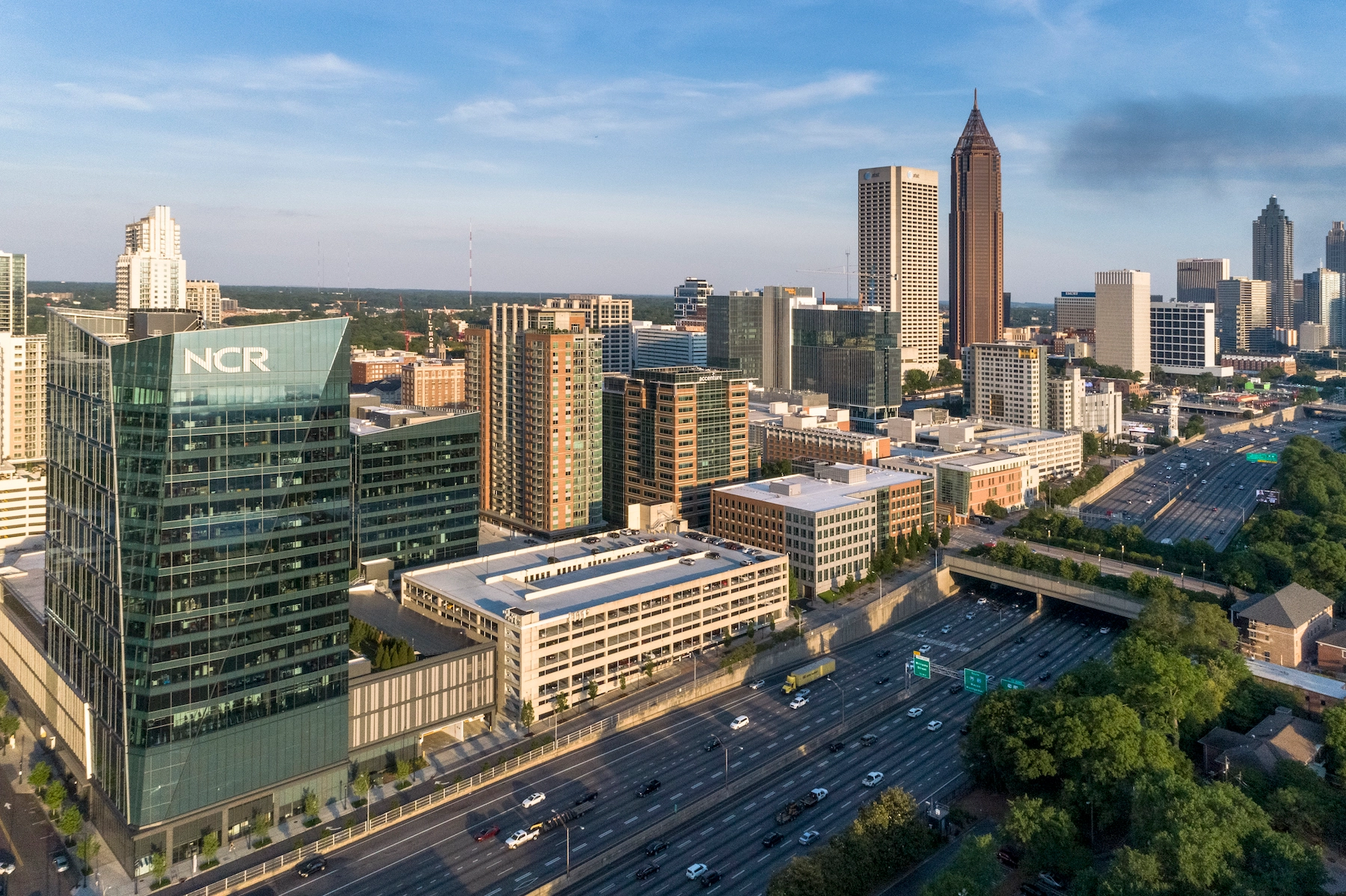 Tech Square Atlanta Skyline