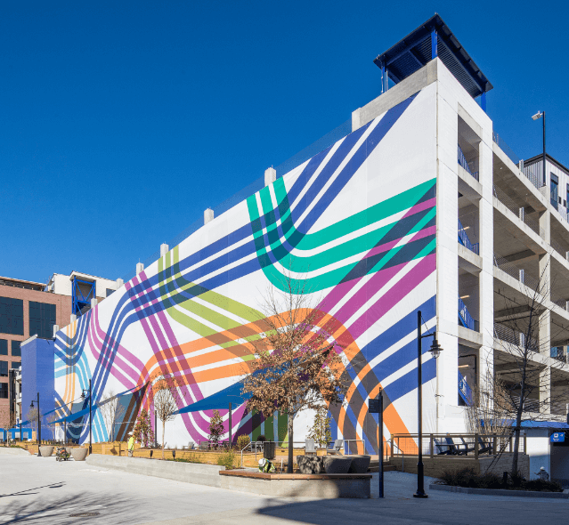 Interlock Parking Deck Mural